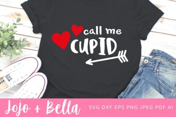 Call Me Cupid SVG for Website and Editorial Design