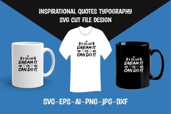 Inspirational Quote SVG Cut File - Free for Crafts and Graphics