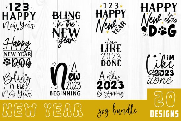 New Year Quote SVG Bundle Review