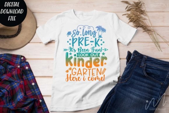 So Long Pre K It's Been Fun SVG for Crafts and Graphics